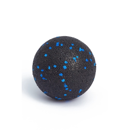 Массажный мяч INEX EPP Massage Ball 8 см, черный/синий