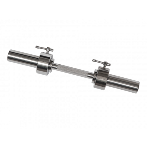 Гриф для гантели хромированный, 530 мм. MB BARBELL MB-BarM50-530L