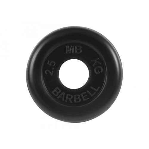 Диск обрезиненный "Стандарт" 2,5 кг MB BARBELL MB-PltB51-2,5