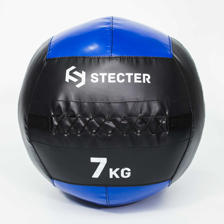 Медбол 7 кг (синий) STECTER