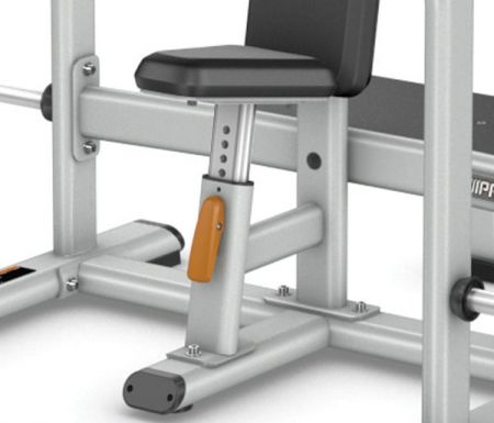 Олимпийская скамья для жима от плеч PRECOR Discovery Line DBR 507 серебристый