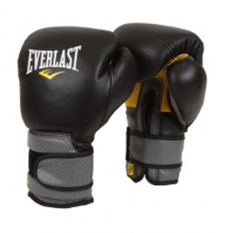 Перчатки тренировочные на липучке Everlast Pro Leather Strap