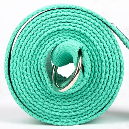 Ремень для йоги 180 см MYGA Yoga Belt and Sling 2 in 1 180 см, черный
