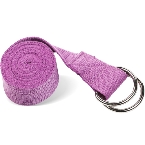 Ремень для йоги с металлическим карабином PRCTZ YOGA STRAP