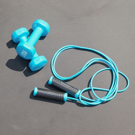 Скакалка LIVEPRO Jump Rope черный/синий