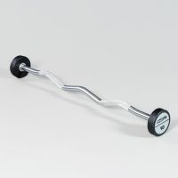 Набор изогнутых полиуретановых штанг (шаг 5 кг, 5 шт) PROFI-FIT 10-30 кг