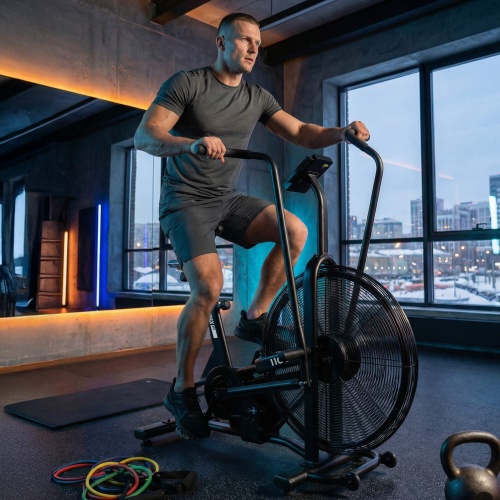 Велотренажер UNIX Fit Techno AirBike