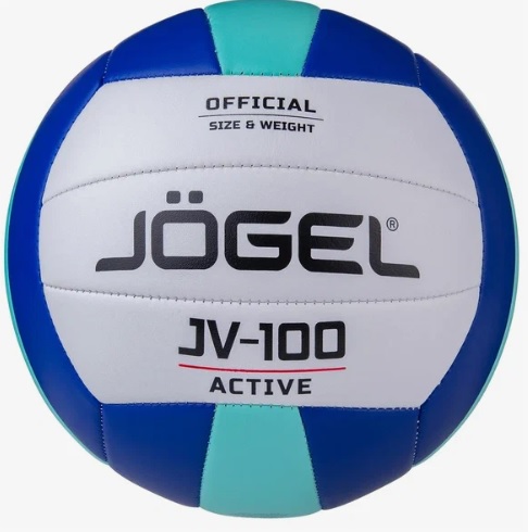 Волейбольный мяч Jogel JV-100 синий/мятный