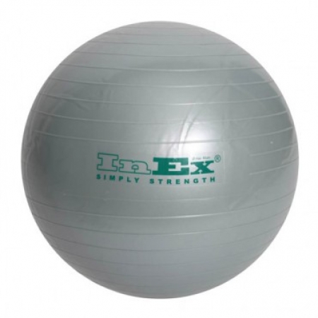 Гимнастический мяч INEX Swiss ball 75 см, синий