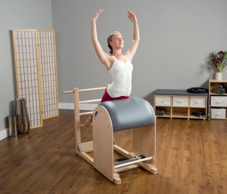 Лестница с бочкой BALANCED BODY Ladder Barrel черный