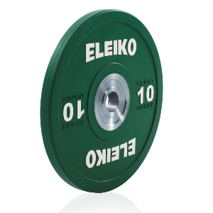 Диск ELEIKO спортивный 10кг, тяжелоатлетический стандарт