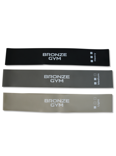 Комплект мини-лент BRONZE GYM, 3 шт.