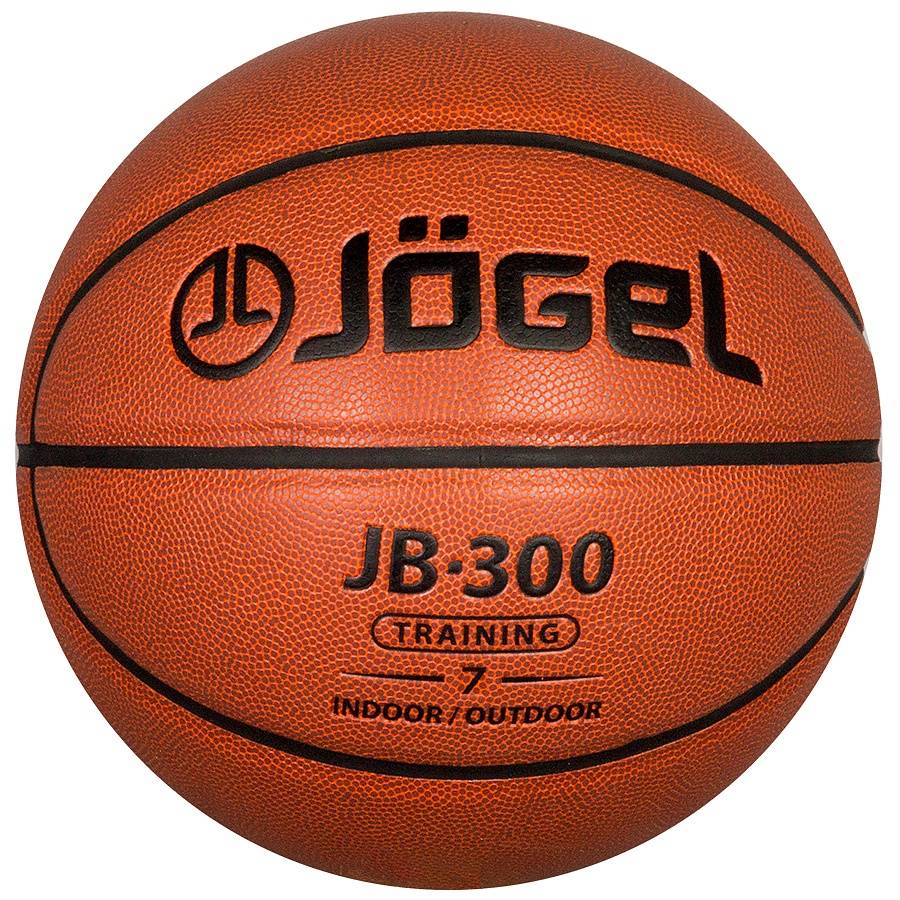 Мяч баскетбольный Jogel JB-300, JB-300-7, коричневый цвет, 7 размер