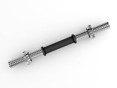 Гриф гантельный обрезиненный UNIX Fit 400 мм / 25 мм, макс. нагрузка, кг 50