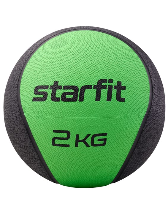 Медбол Starfit GB-702, 2 кг, зеленый