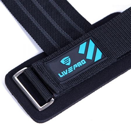 Накладки для хвата LIVEPRO Power Strap пара, черный/синий