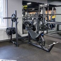 U-2042 Скамья-стойка для жима под углом вверх (Olympic Bench Incline)