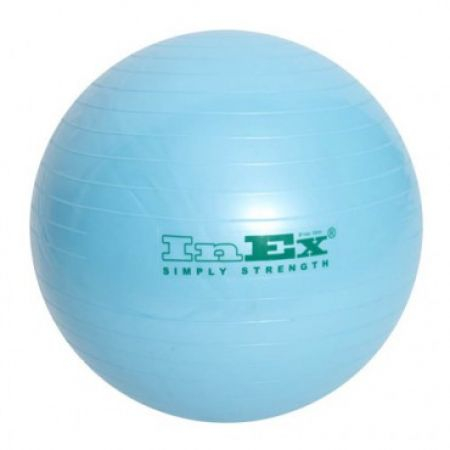 Гимнастический мяч INEX Swiss ball 75 см, синий