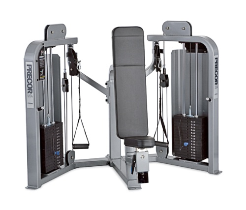 Жим от груди PRECOR FT 444 серебристый/серый