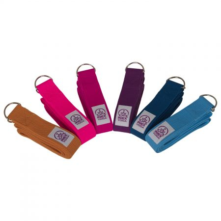 Ремень для йоги INEX Stretch Strap 240 см, красный, NEW