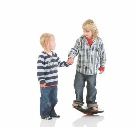 Балансировочный диск TOGU Balance Board 40 см, черный/зеленый