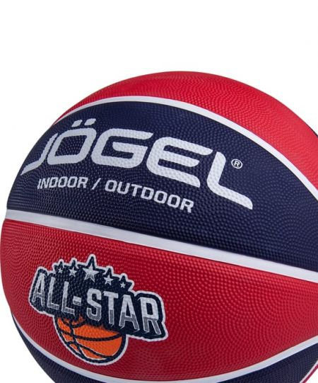 Баскетбольный мяч JOGEL Streets ALL-STAR размер 7, indoor/outdoor