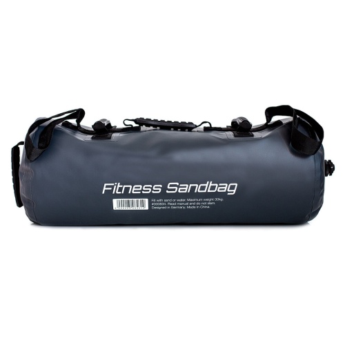 Сэндбэг AEROBIS Fitness Sandbag до 30 кг, серый/черный