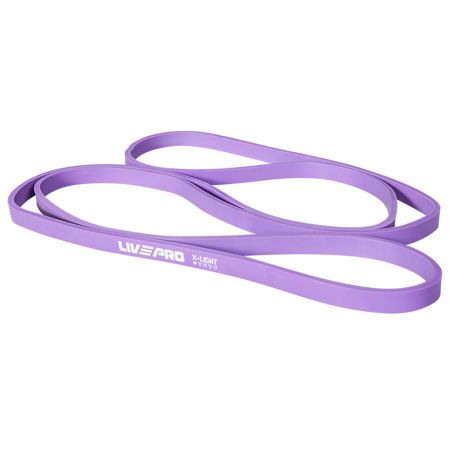 Ленточный амортизатор LIVEPRO SuperBand очень низкое сопротивление, фиолетовый