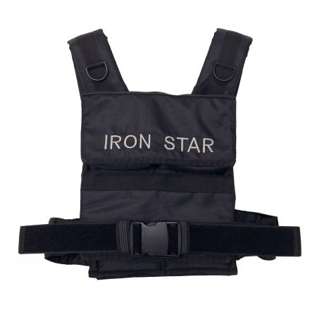 Жилет с отягощением IRON STAR Standart 10 кг, черный