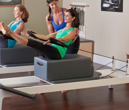 Бокс для реформера Balanced Body Sitting Box A2 серый