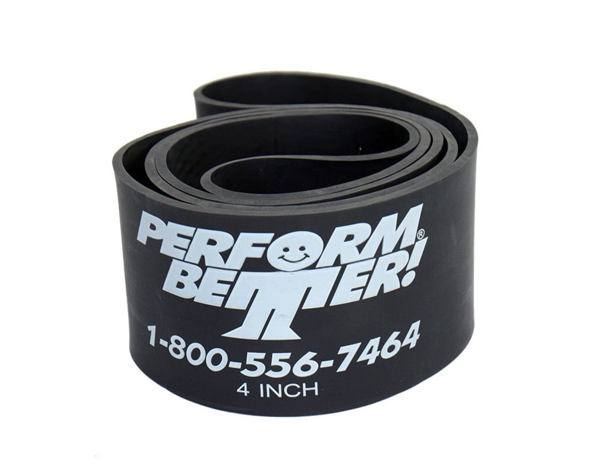 Ленточный амортизатор PERFORM BETTER SuperBand ( ширина 10 см, длина 203,2 см, кольцо 101,6 см, черный ) 