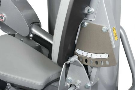 Разгибание ног сидя HOIST ROC-IT RS-1401 серебряный/черный