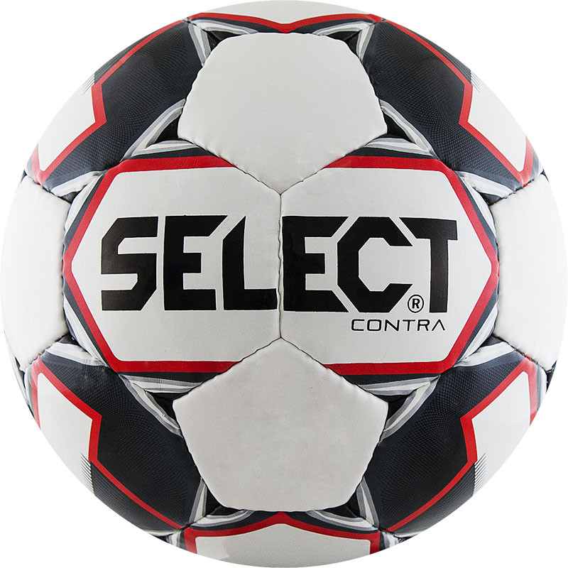 Мяч футбольный Select Contra 2019, 812310-103, белый цвет, 4 размер