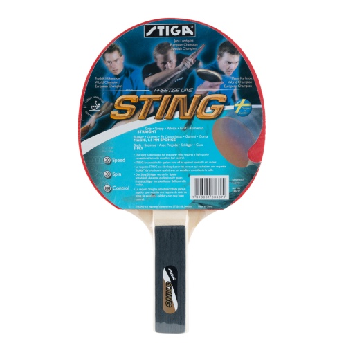 Ракетка для настольного тенниса STIGA Sting 183637, ITTF накладка  