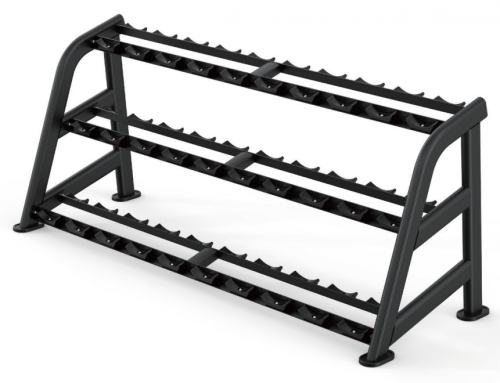 Cтойка для гантелей XENJOY Triple-layer Dumbbell Rack J7153A (15 пар)