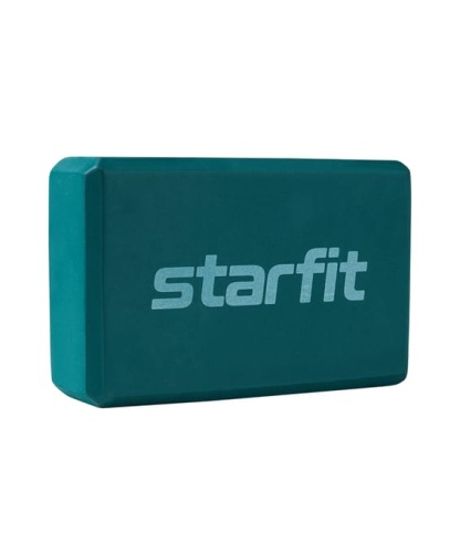 Блок для йоги Starfit YB-200 EVA, изумрудный