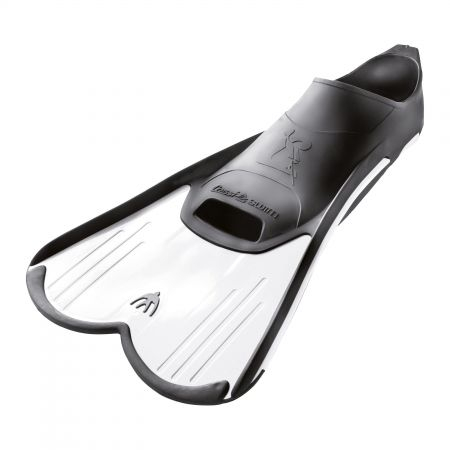 Короткие ласты AQQUATIX Extra Fins размер 41-42, пара, белый