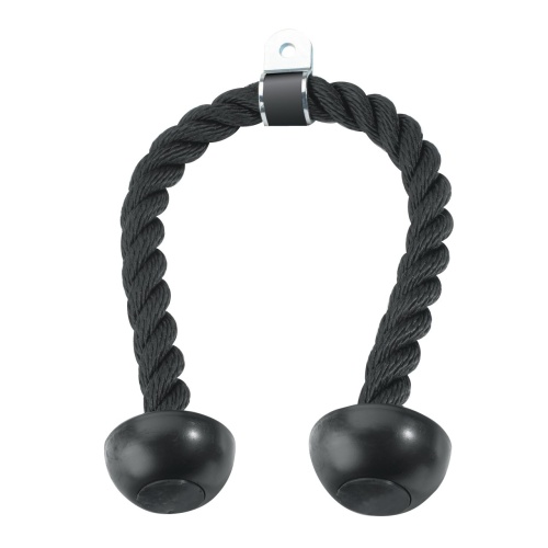Канат для трицепса GRIZZLY Fitness Triceps Rope черный