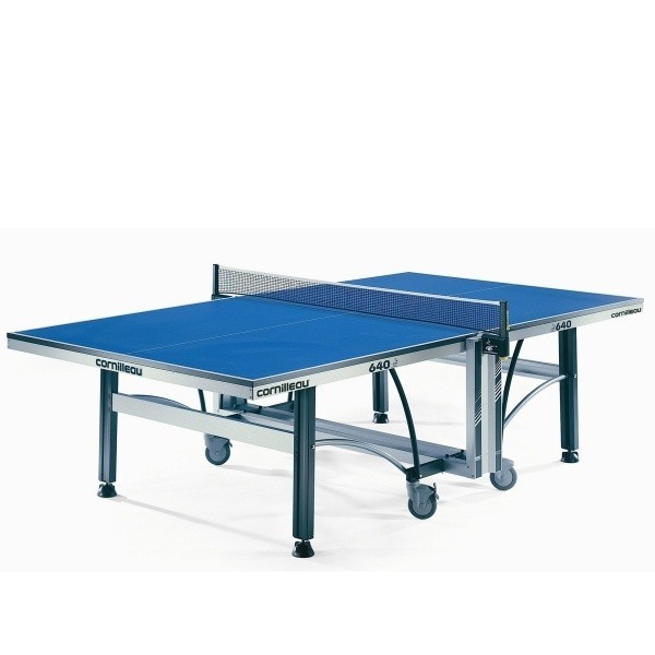 Теннисный стол складной профессиональный Cornilleau COMPETITION 640 ITTF blue 22 мм