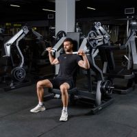 D-935 Жим от плеч (Shoulder Press) рычаги серый