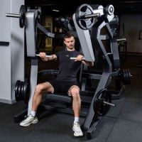 D-905 Жим от груди (Chest Press) рычаги серый