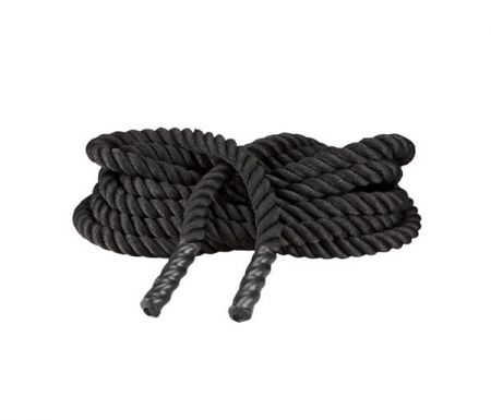 Тренировочный канат PERFORM BETTER Training Ropes 12m 5,4 кг, диаметр 2,54 см, черный