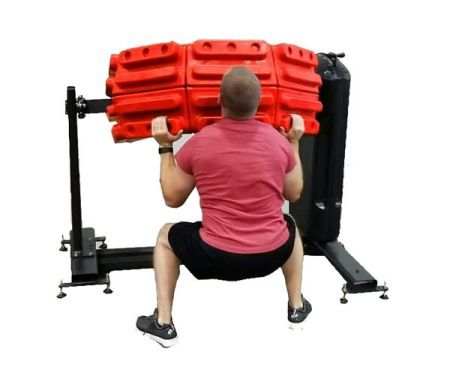 Функциональный тренажер MARPO KINETICS Tire Trainer черный/красный