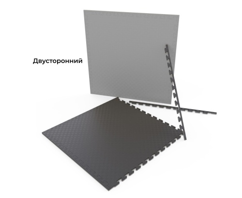 Будо-мат DFC 100 x 100 см, 20 мм, цвет серо-черный