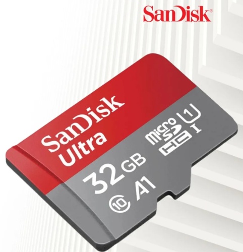 Карта памяти SanDisk Ultra microSDHC 32 ГБ 