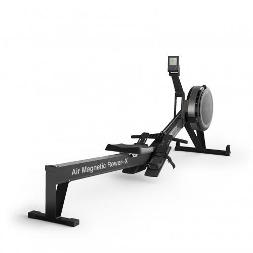 Гребной тренажер UNIX Fit PRO Air Magnetic Rower-X Black