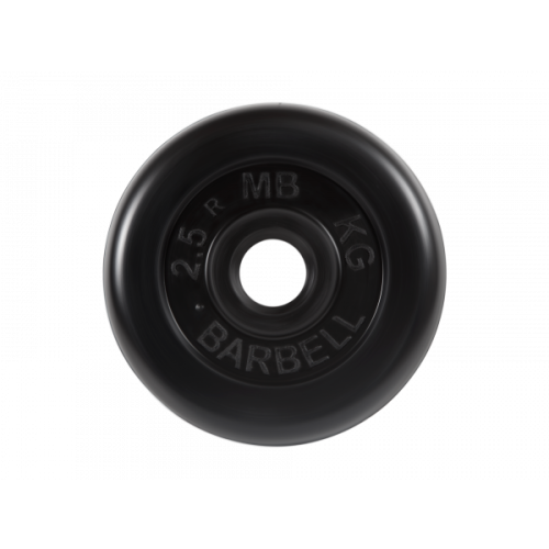 Диск обрезиненный "Стандарт" 2,5 кг MB BARBELL MB-PltB26-2,5