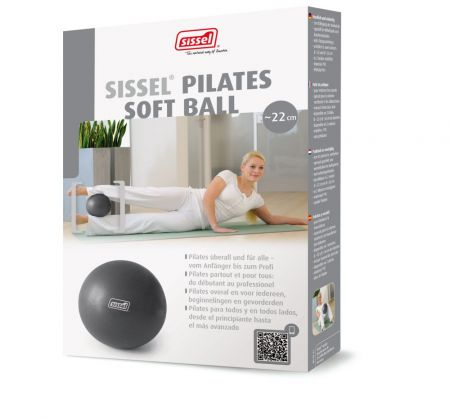 Пилатес-мяч SISSEL Pilates Soft Ball диаметр 22 см, синий