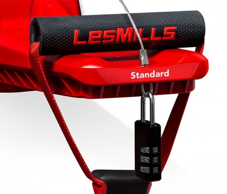Держатель для амортизаторов LES MILLS SMARTBAND красный