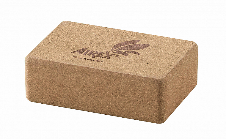 Блок для йоги AIREX ECO Cork Block ( натуральная пробка )